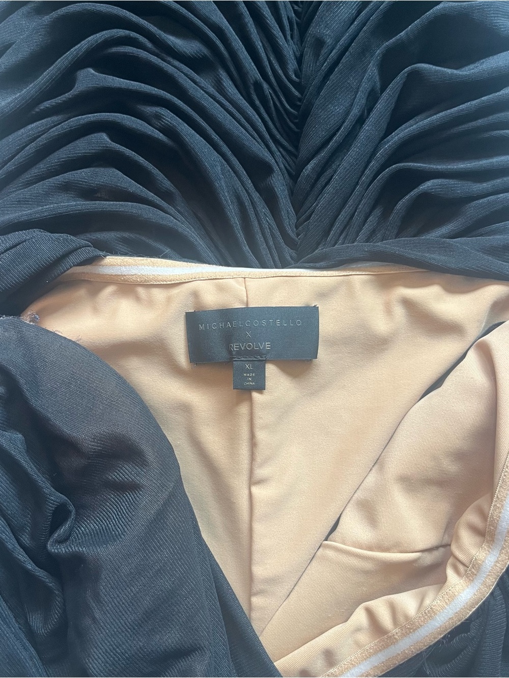 REVOLVE Black One-Shoulder Ruched Cocktail Dress - Picture 8 of 8